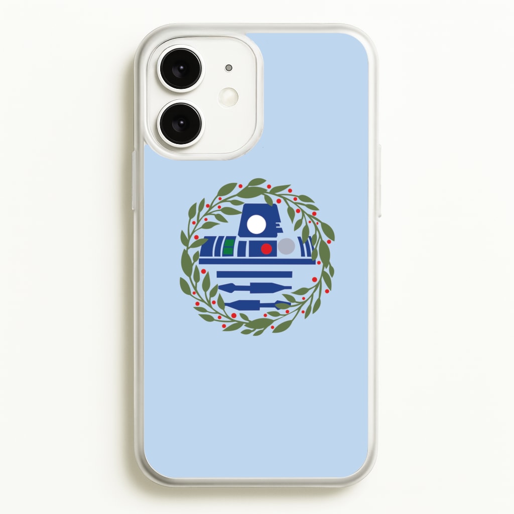 R2D2 Christmas Wreath - Star Wars Phone Case for iPhone 11