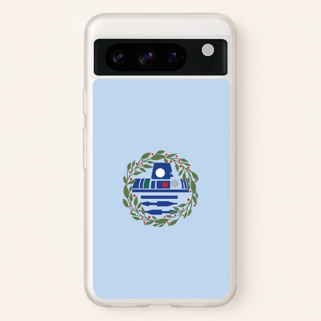 R2D2 Christmas Wreath - Star Wars Phone Case for Google Pixel 8 Pro