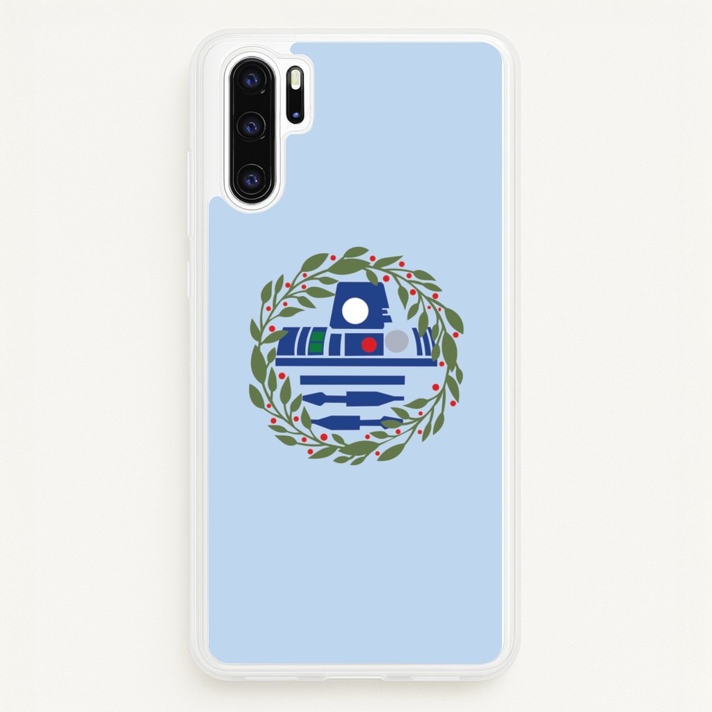 R2D2 Christmas Wreath - Star Wars Phone Case for Huawei P30 Pro