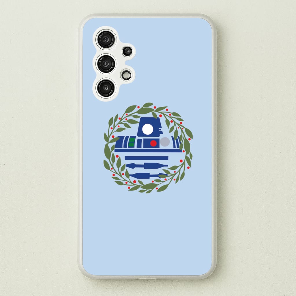 R2D2 Christmas Wreath - Star Wars Phone Case for Galaxy A13