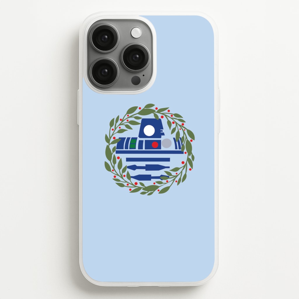 R2D2 Christmas Wreath - Star Wars Phone Case for iPhone 13 Pro Max