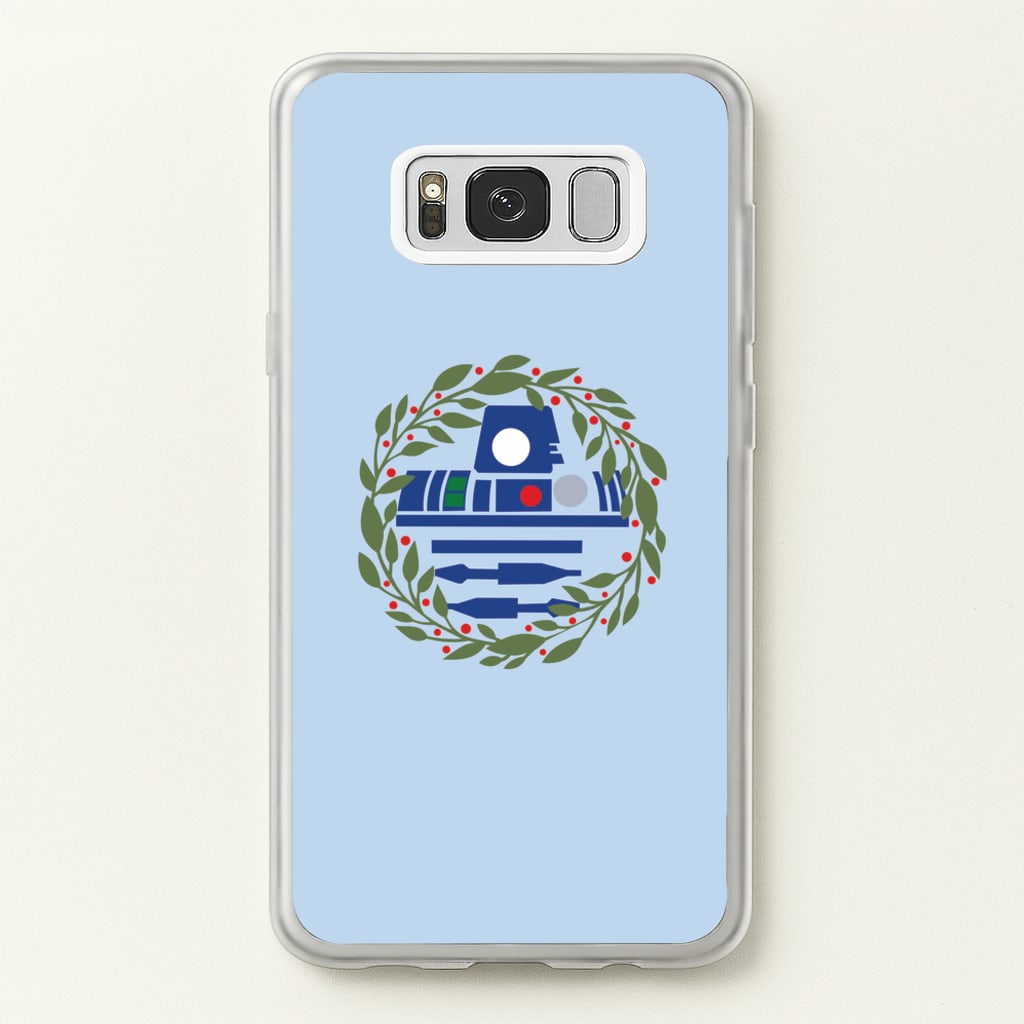 R2D2 Christmas Wreath - Star Wars Phone Case for Galaxy S8