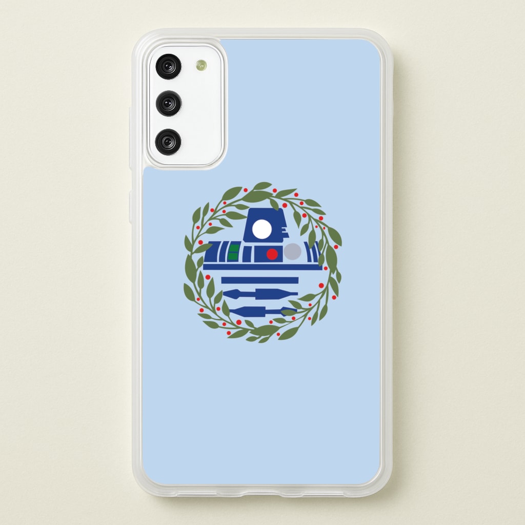 R2D2 Christmas Wreath - Star Wars Phone Case for Galaxy A41