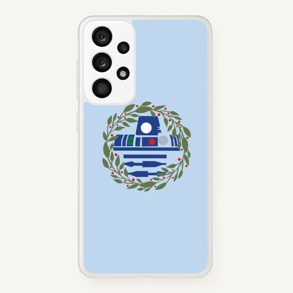 R2D2 Christmas Wreath - Star Wars Phone Case for Galaxy A33