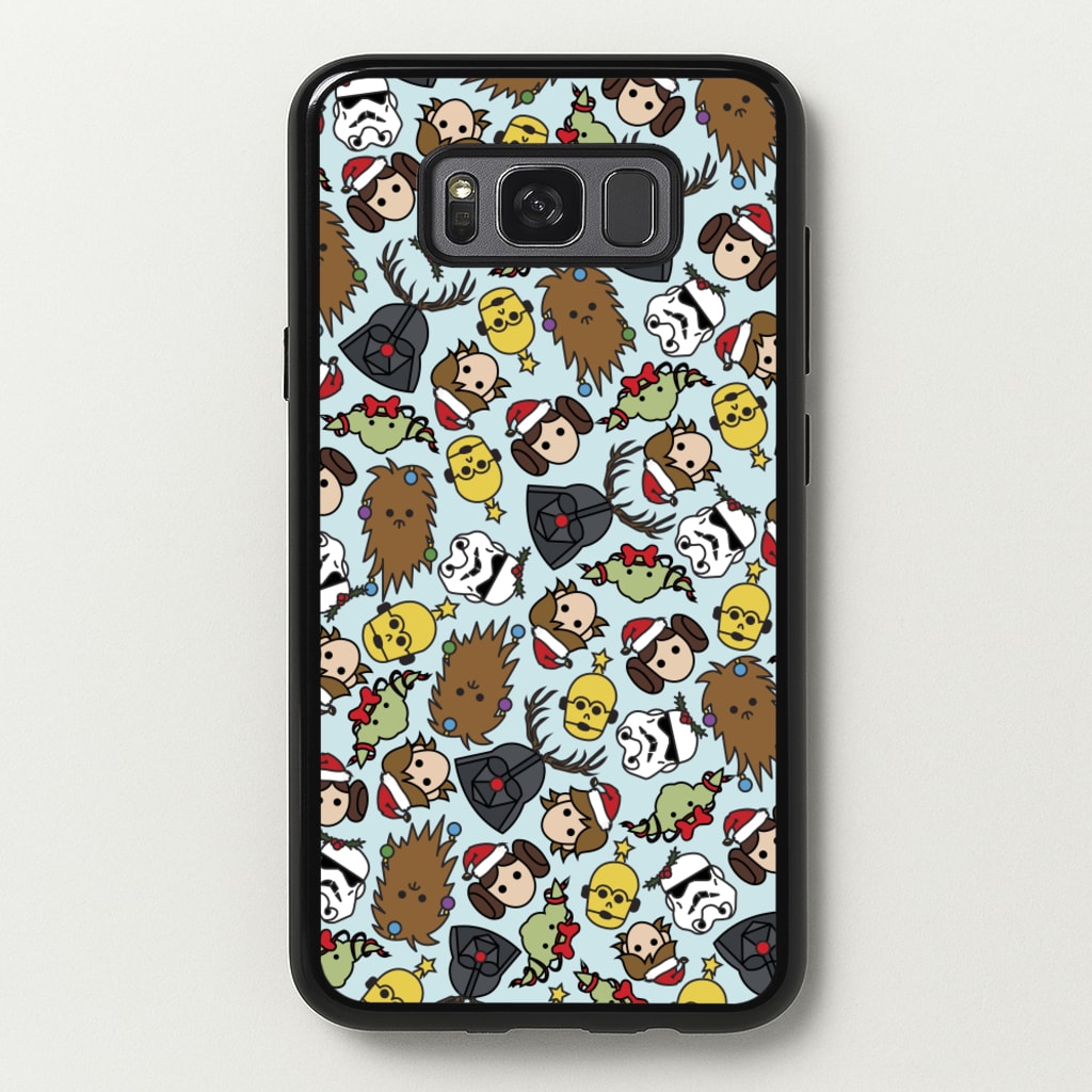 Star Wars Christmas Pattern - Star Wars Phone Case for Galaxy S8 Plus