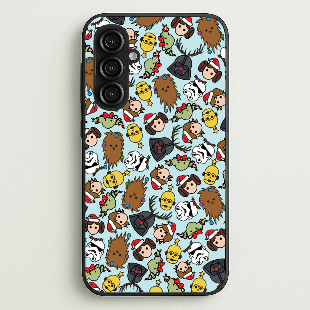 Star Wars Christmas Pattern - Star Wars Phone Case for Galaxy S23FE