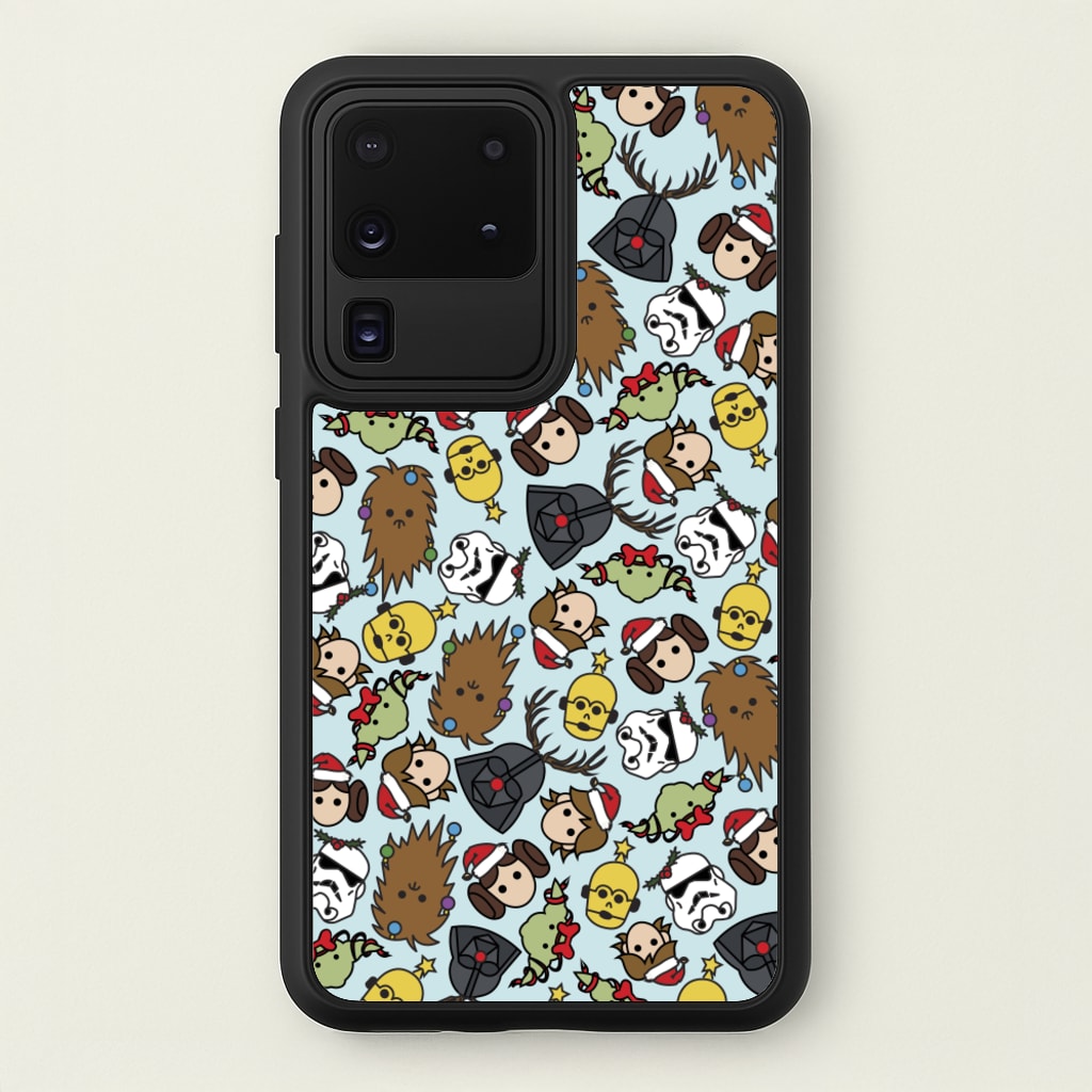 Star Wars Christmas Pattern - Star Wars Phone Case for Galaxy S20 Ultra