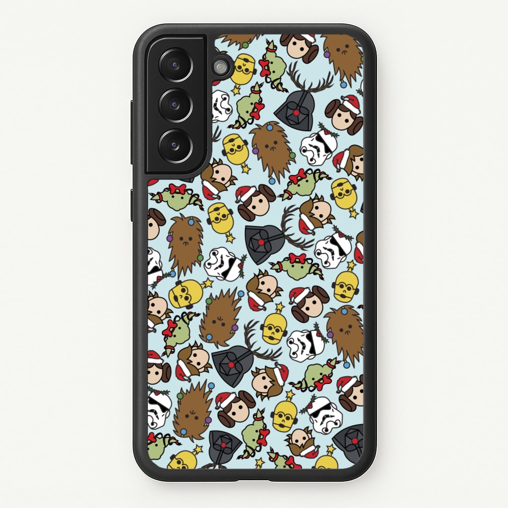 Star Wars Christmas Pattern - Star Wars Phone Case for Galaxy S22