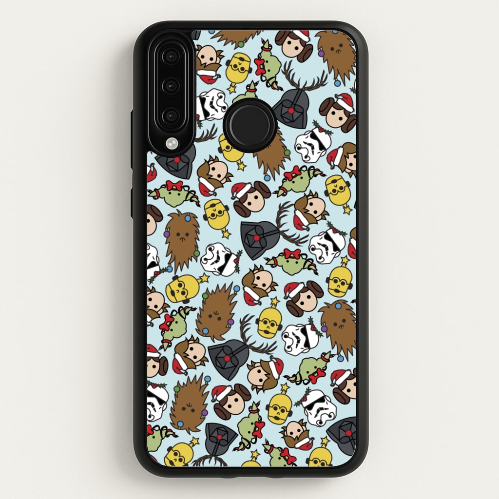 Star Wars Christmas Pattern - Star Wars Phone Case for Huawei P30 Lite