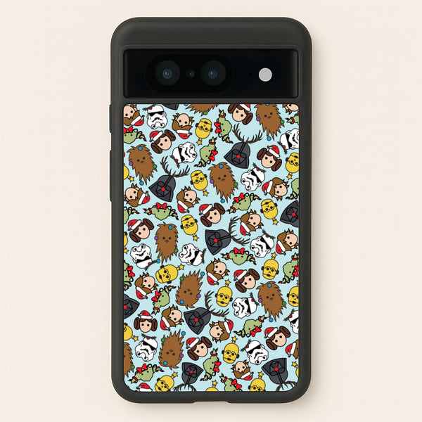 Star Wars Christmas Pattern - Star Wars Phone Case for Google Pixel 8