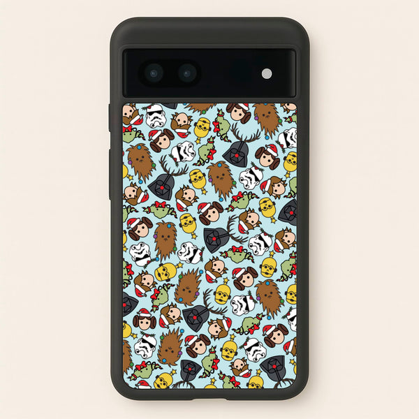 Star Wars Christmas Pattern - Star Wars Phone Case for Google Pixel 6a