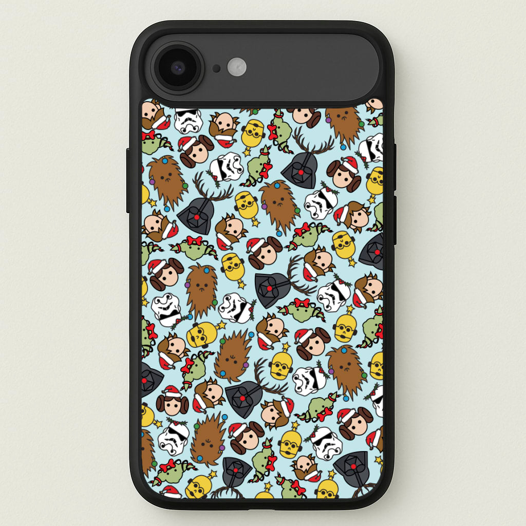 Star Wars Christmas Pattern Phone Case for iPhone 17 Air