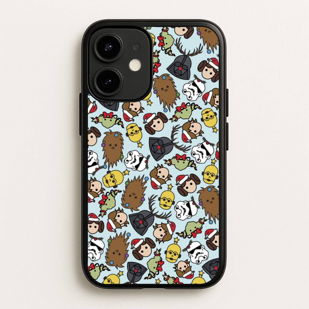 Star Wars Christmas Pattern - Star Wars Phone Case for iPhone 12 / 12 Pro