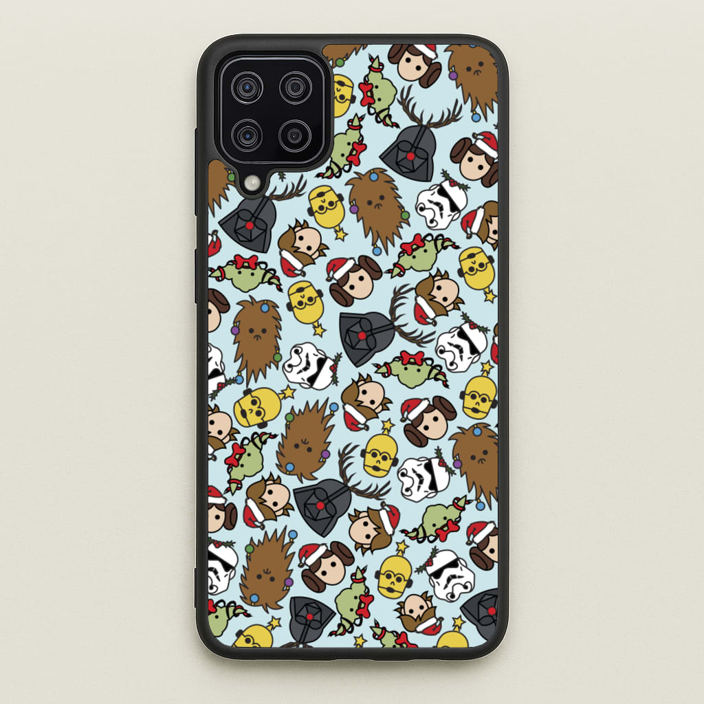 Star Wars Christmas Pattern - Star Wars Phone Case for Galaxy A12