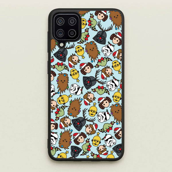 Star Wars Christmas Pattern - Star Wars Phone Case for Galaxy A12
