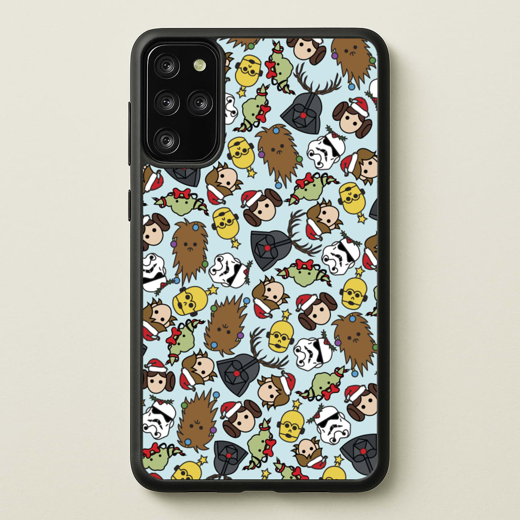 Star Wars Christmas Pattern - Star Wars Phone Case for Galaxy S20 Plus