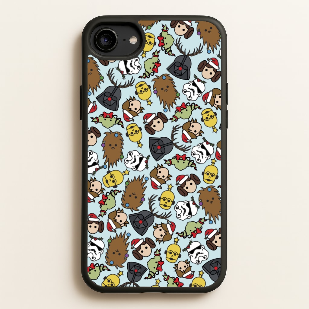 Star Wars Christmas Pattern - Star Wars Phone Case for iPhone 6 / 7 / 8 / SE