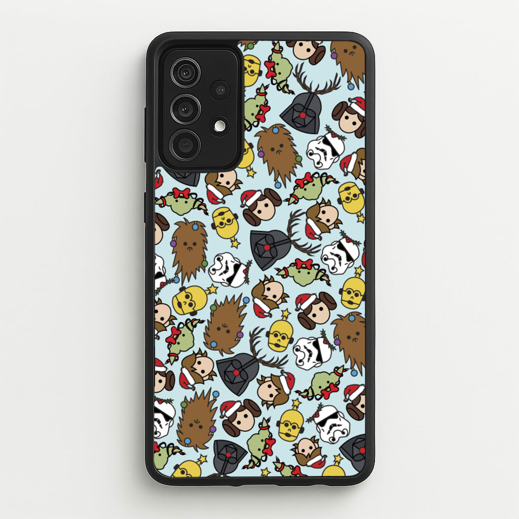 Star Wars Christmas Pattern - Star Wars Phone Case for Galaxy A52 / A52s