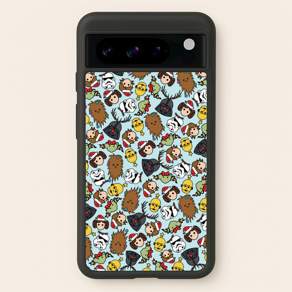 Star Wars Christmas Pattern - Star Wars Phone Case for Google Pixel 8 Pro