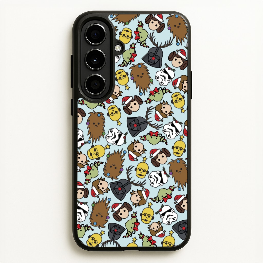 Star Wars Christmas Pattern - Star Wars Phone Case for Galaxy A56
