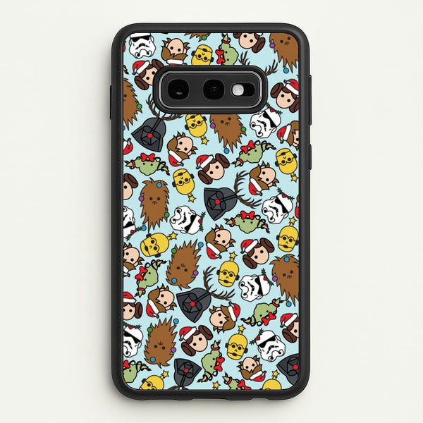 Star Wars Christmas Pattern - Star Wars Phone Case for Galaxy S10e