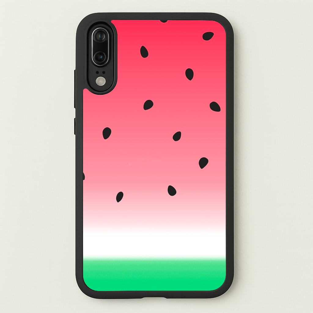 Watermelon Ombre - Summer Phone Case for Huawei P20