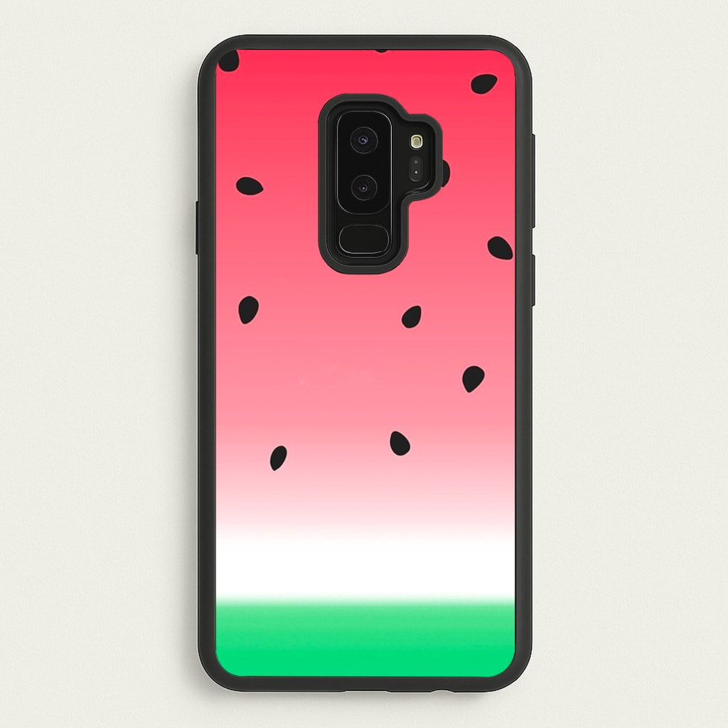 Watermelon Ombre - Summer Phone Case for Galaxy S9 Plus