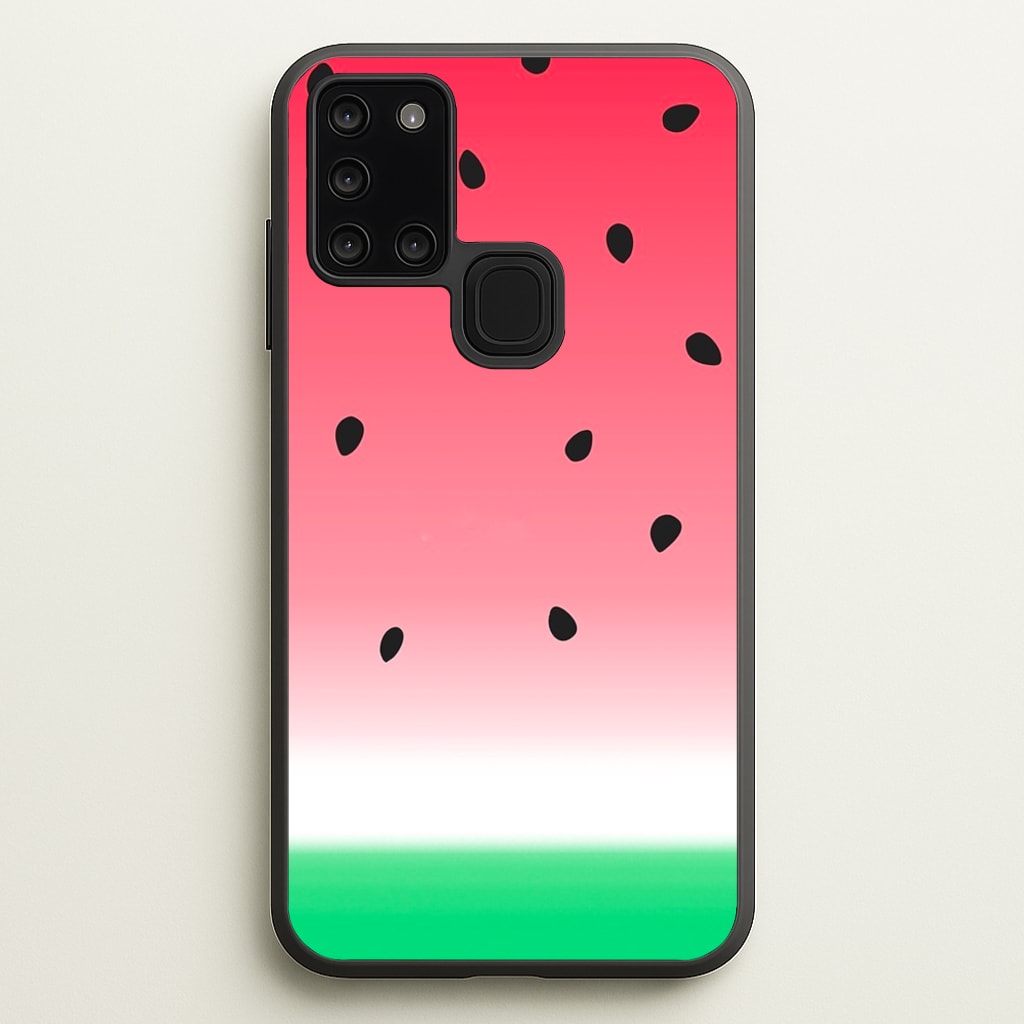 Watermelon Ombre - Summer Phone Case for Galaxy A21s