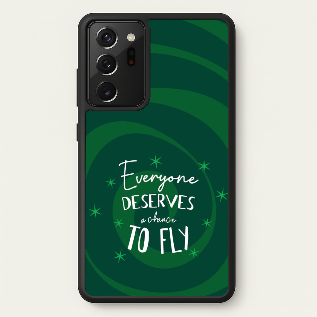 Everyone Deserves A Chance To Fly - Wicked Phone Case for Galaxy Note 20 Ultra