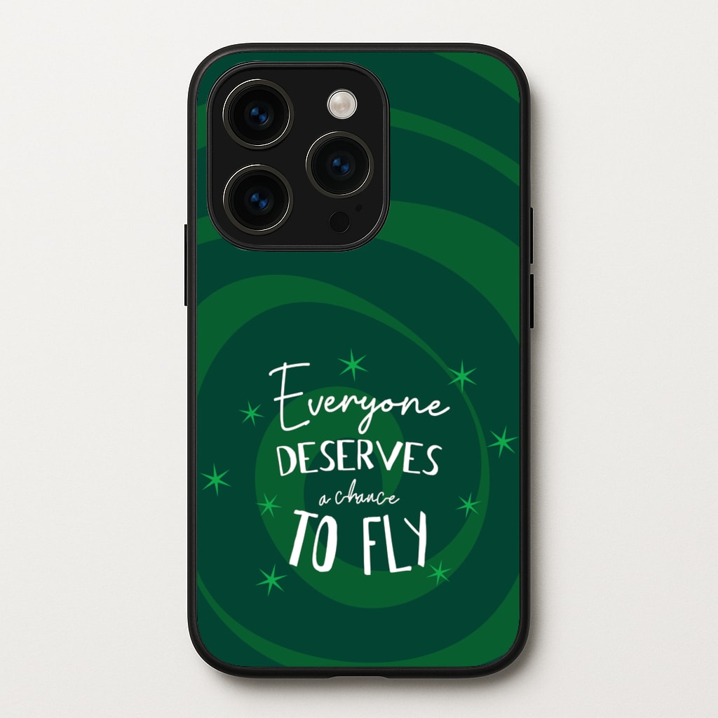 Everyone Deserves A Chance To Fly - Wicked Phone Case for iPhone 14 Pro
