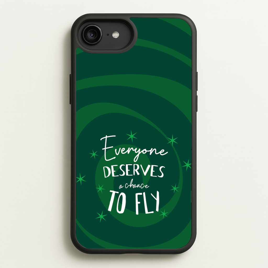 Everyone Deserves A Chance To Fly - Wicked Phone Case for iPhone 6 Plus / 7 Plus / 8 Plus