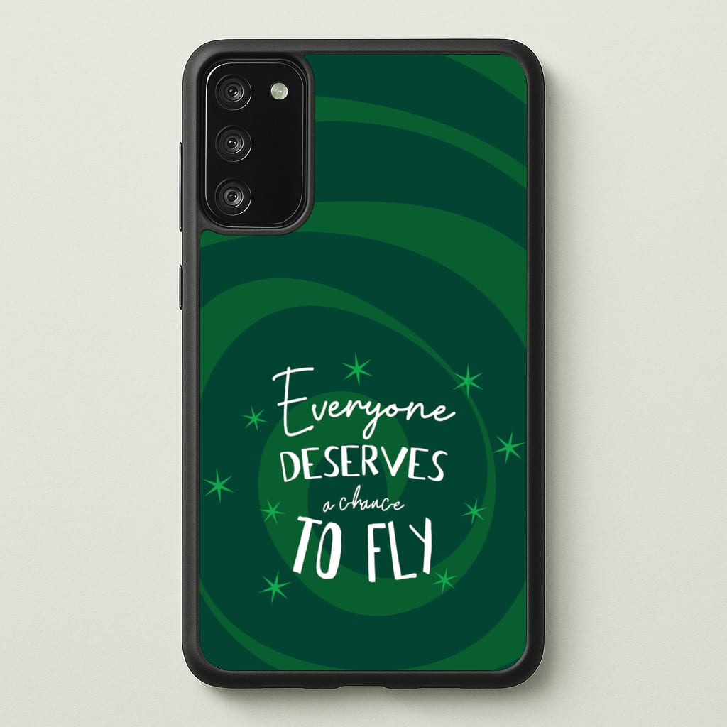 Everyone Deserves A Chance To Fly - Wicked Phone Case for Galaxy S20FE