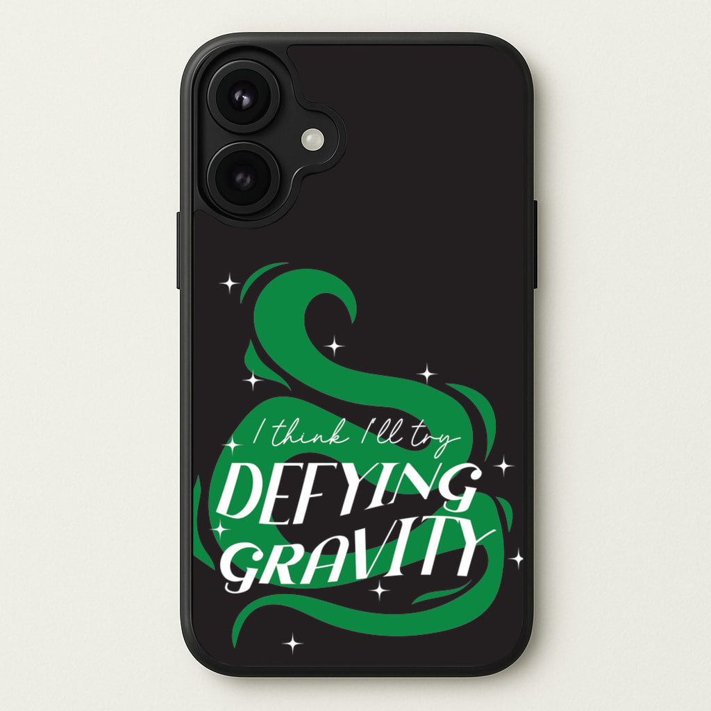 I Think I'll Try Defying Gravity Phone Case for iPhone 17