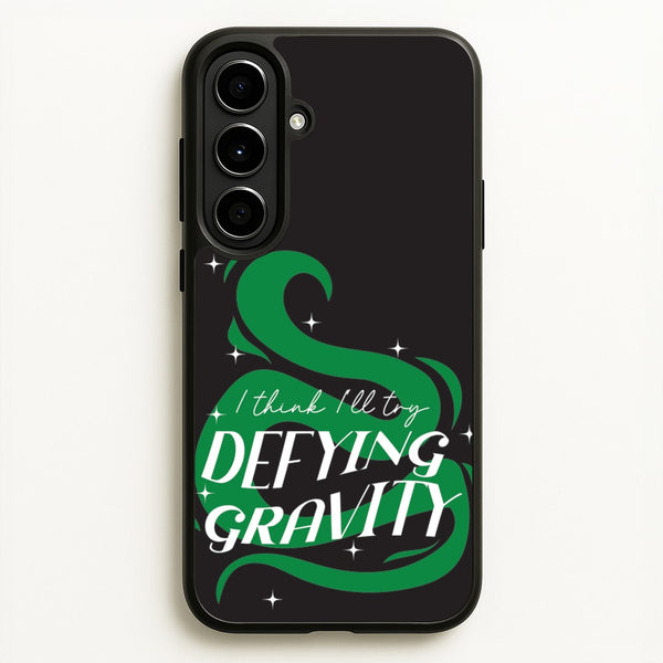 I Think I'll Try Defying Gravity - Wicked Phone Case for Galaxy A56