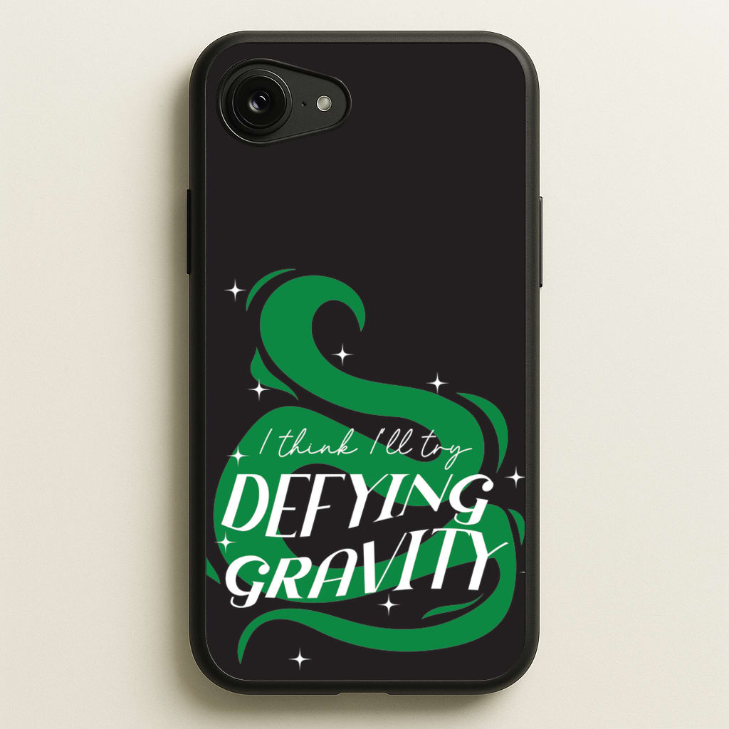 I Think I'll Try Defying Gravity - Wicked Phone Case for iPhone 16e