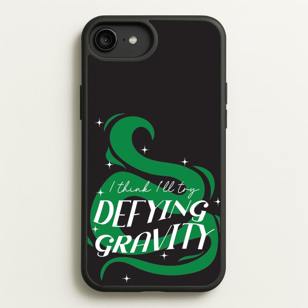 I Think I'll Try Defying Gravity - Wicked Phone Case for iPhone 6 Plus / 7 Plus / 8 Plus