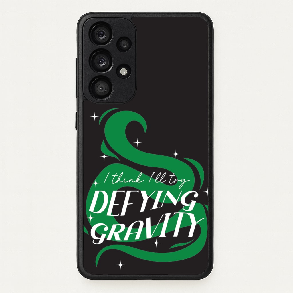 I Think I'll Try Defying Gravity - Wicked Phone Case for Galaxy A33