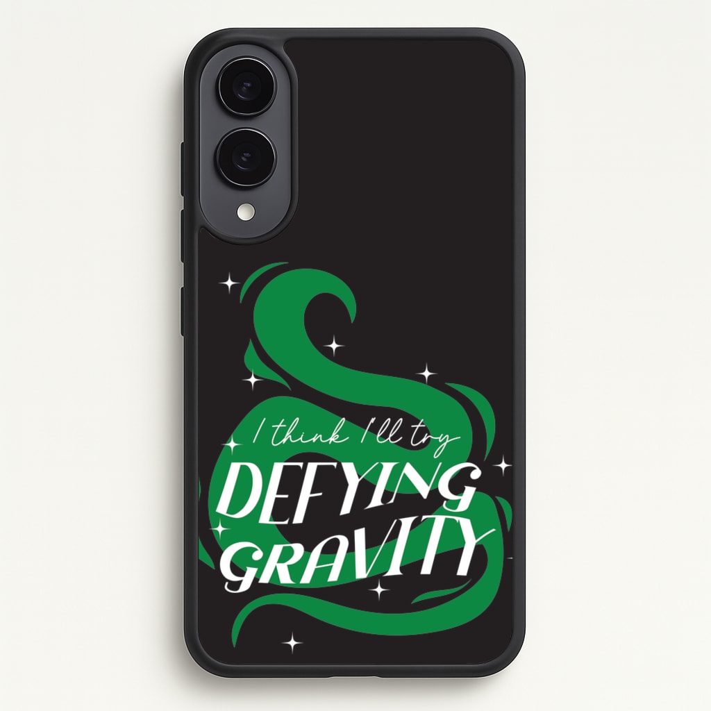 I Think I'll Try Defying Gravity - Wicked Phone Case for Galaxy S25 Edge