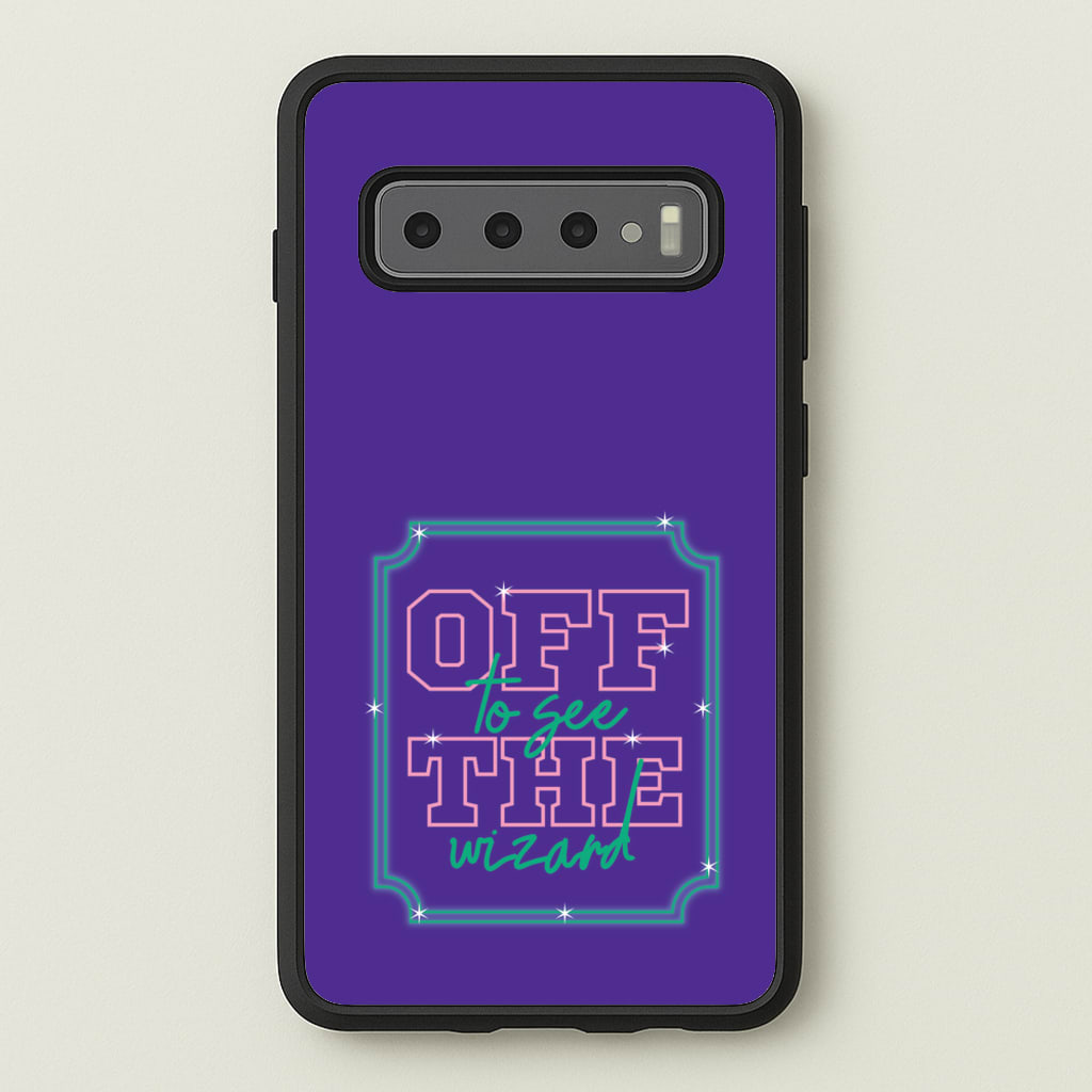 Off To See The Wizard - Wicked Phone Case for Galaxy S10