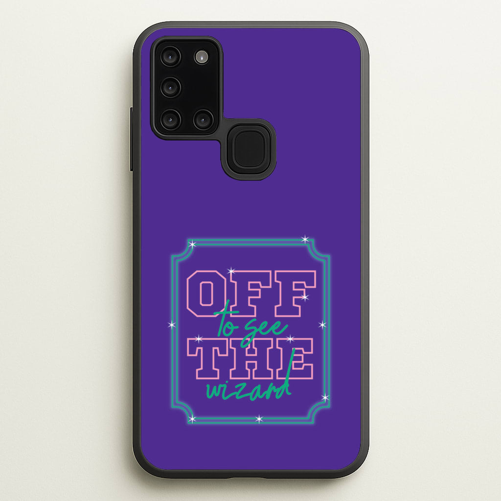 Off To See The Wizard - Wicked Phone Case for Galaxy A21s