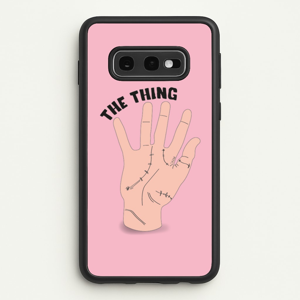 The Thing Wednesday - Wednesday Phone Case for Galaxy S10e
