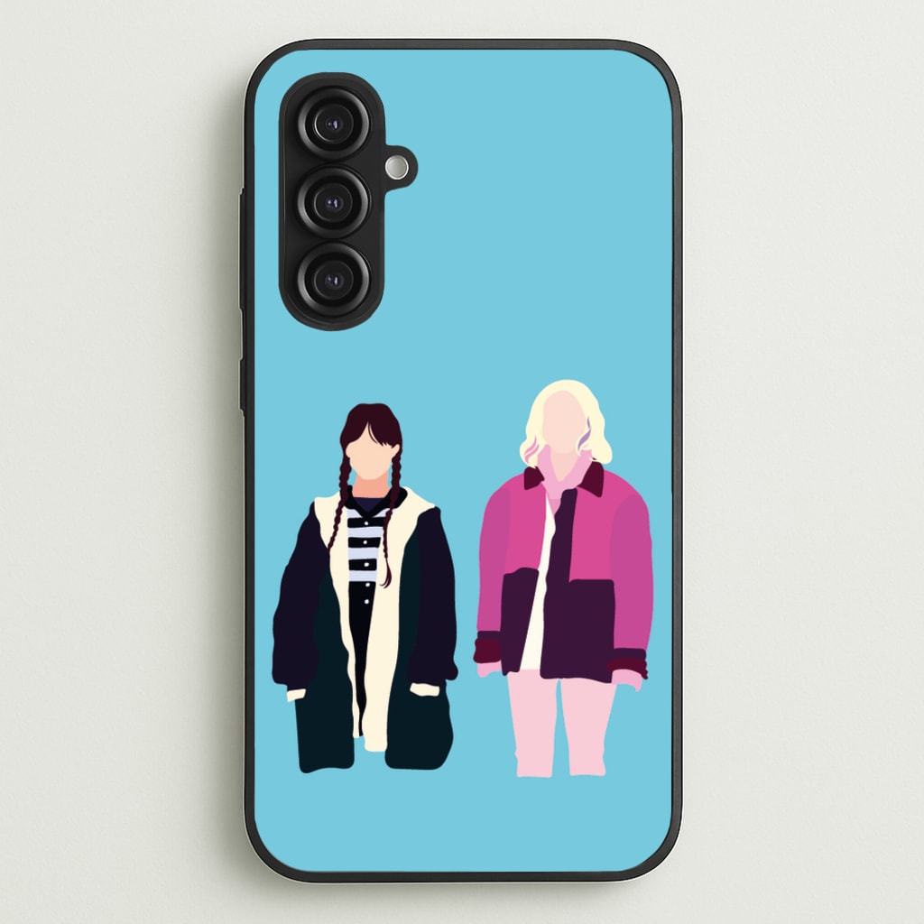 Sinclair And Wednesday - Wednesday Phone Case for Galaxy S23FE