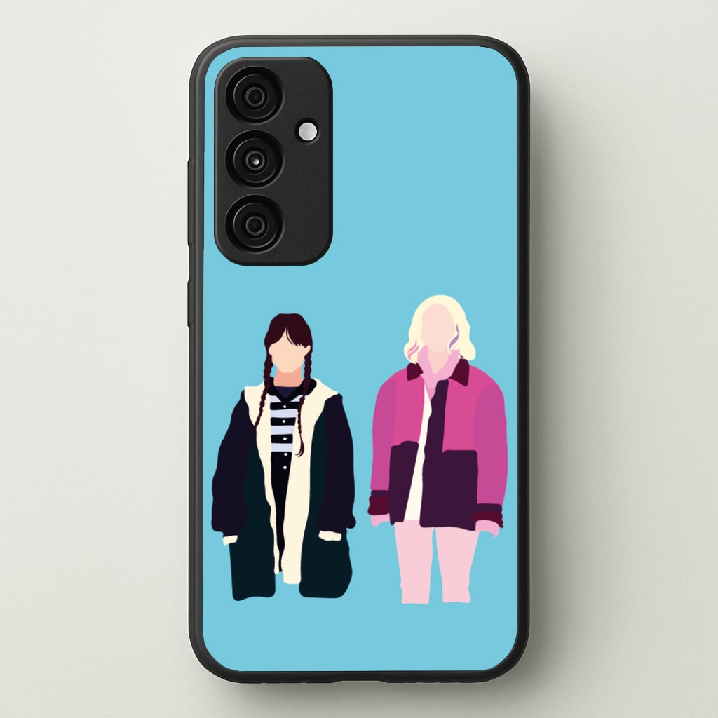 Sinclair And Wednesday - Wednesday Phone Case for Galaxy A55