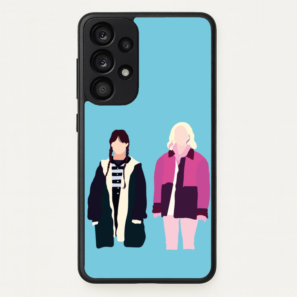 Sinclair And Wednesday - Wednesday Phone Case for Galaxy A53