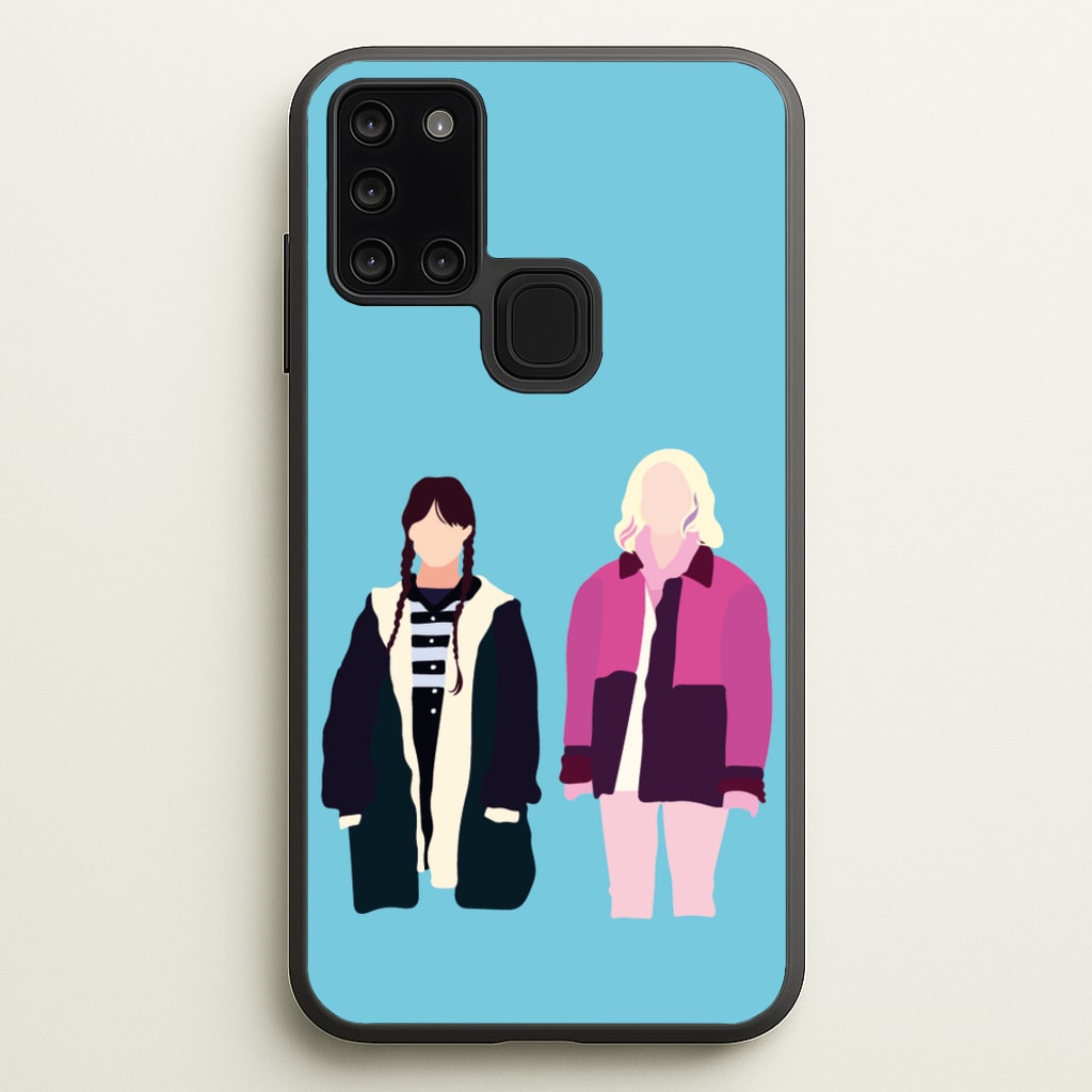 Sinclair And Wednesday - Wednesday Phone Case for Galaxy A21s