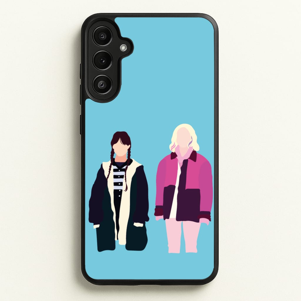 Sinclair And Wednesday - Wednesday Phone Case for Galaxy A34