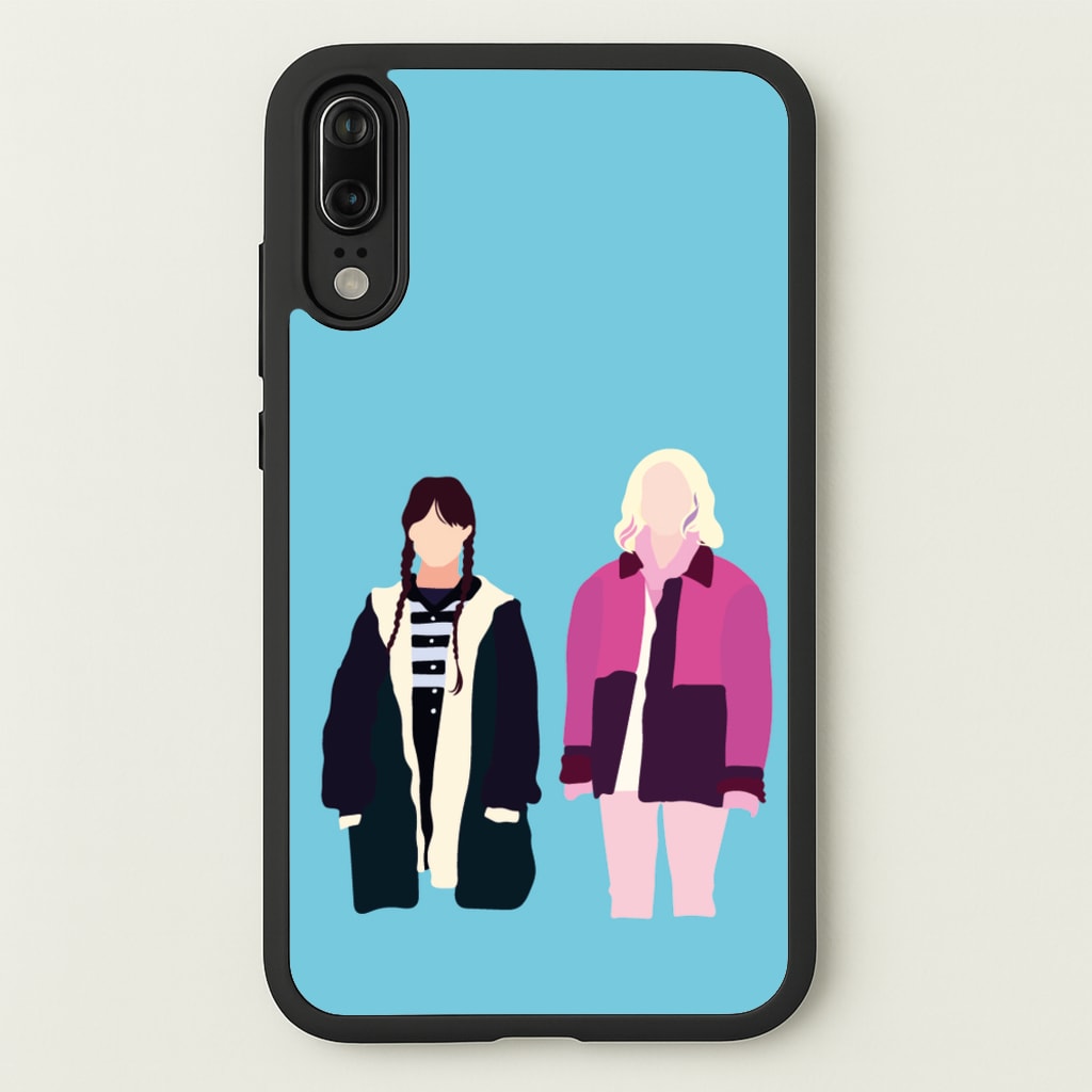 Sinclair And Wednesday - Wednesday Phone Case for Huawei P20