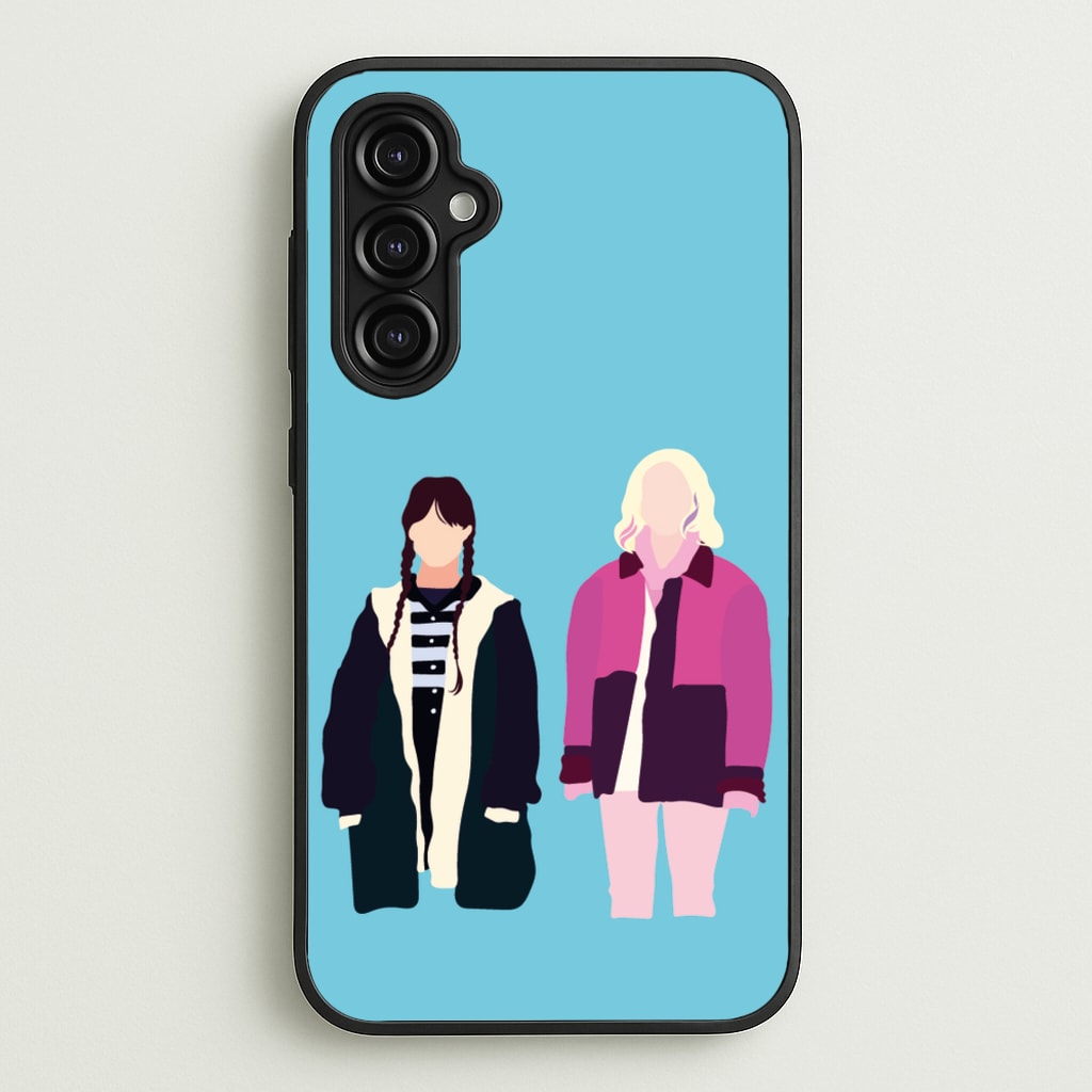 Sinclair And Wednesday - Wednesday Phone Case for Galaxy A14