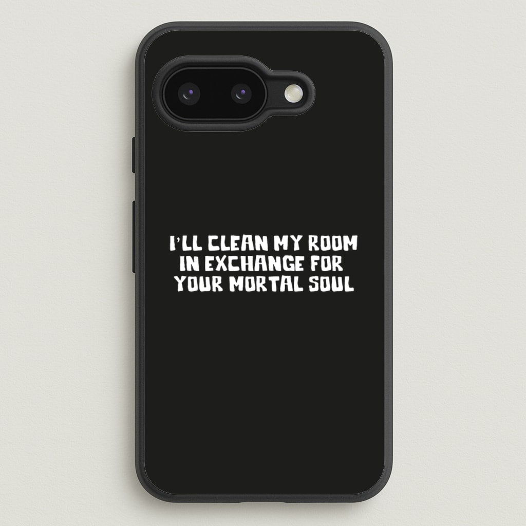 I'll Clean My Room In Exchange Wednesday - Wednesday Phone Case for Google Pixel 9a