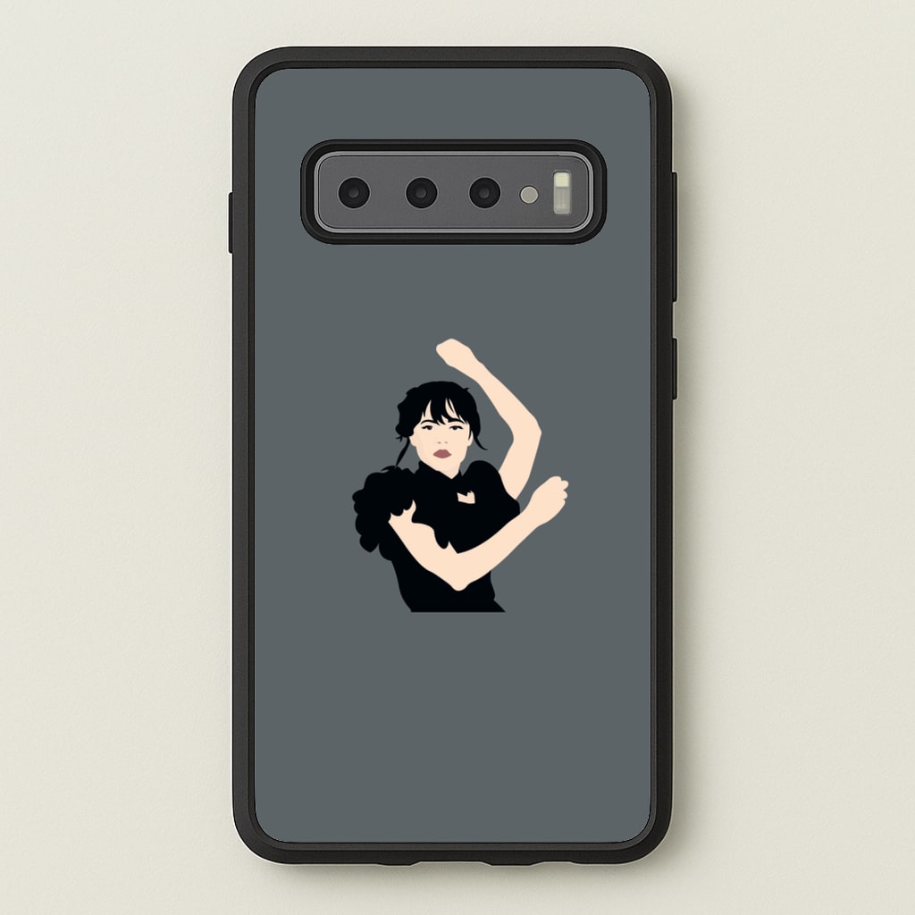 Dancing Wednesday - Wednesday Phone Case for Galaxy S10